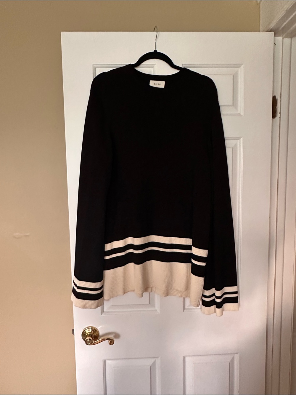 Dissh Jumper with Cream Stripe Like New